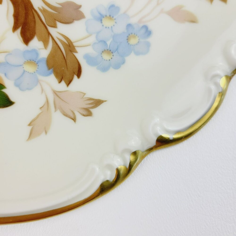 Rosenthal Daphne Pompadour Chrysantheme Serving Platter 13", Vintage c.1961-63 G - Picture 4 of 11